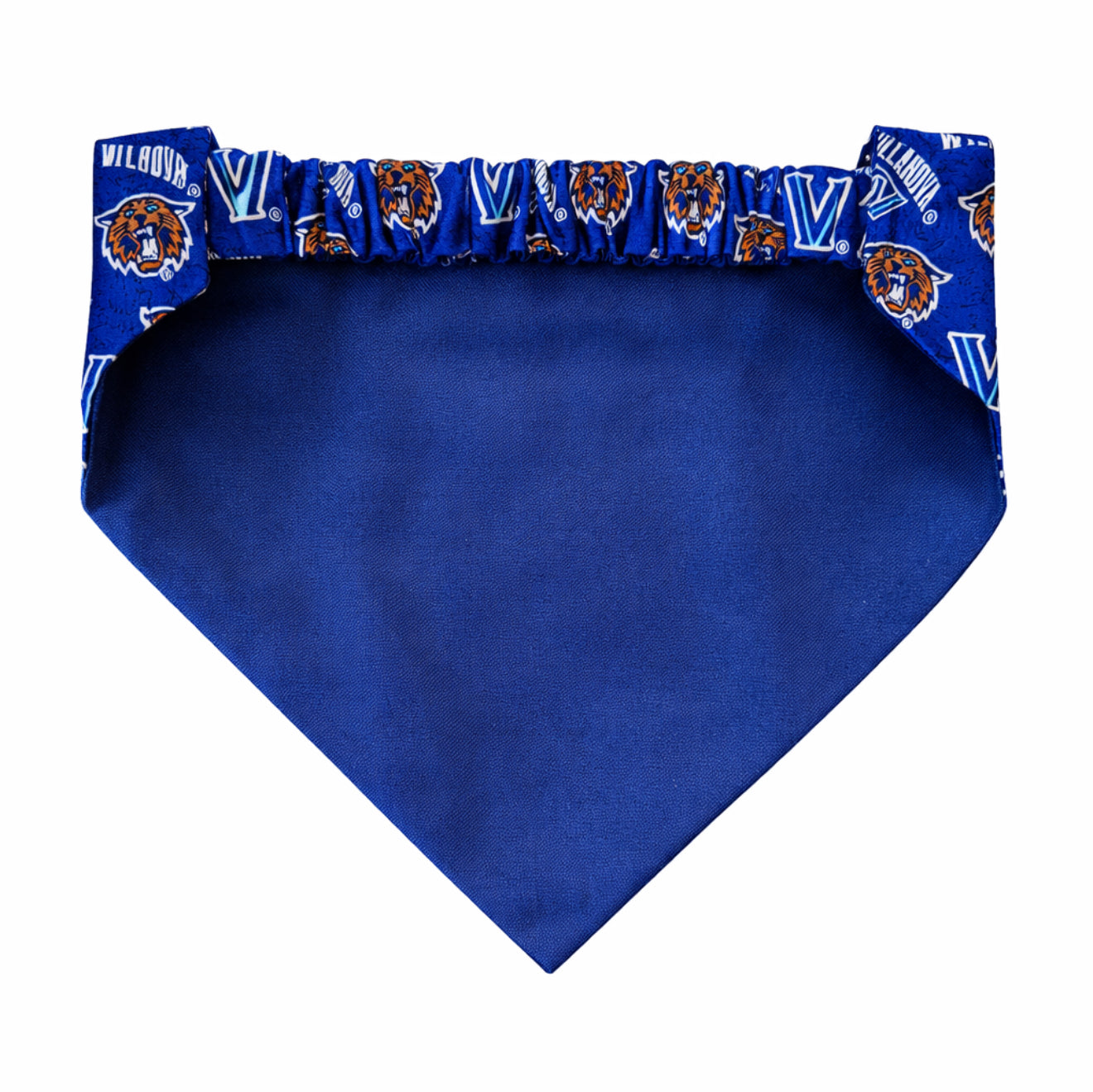 Villanova University Dog Bandana With Scrunchy Elastic Collar