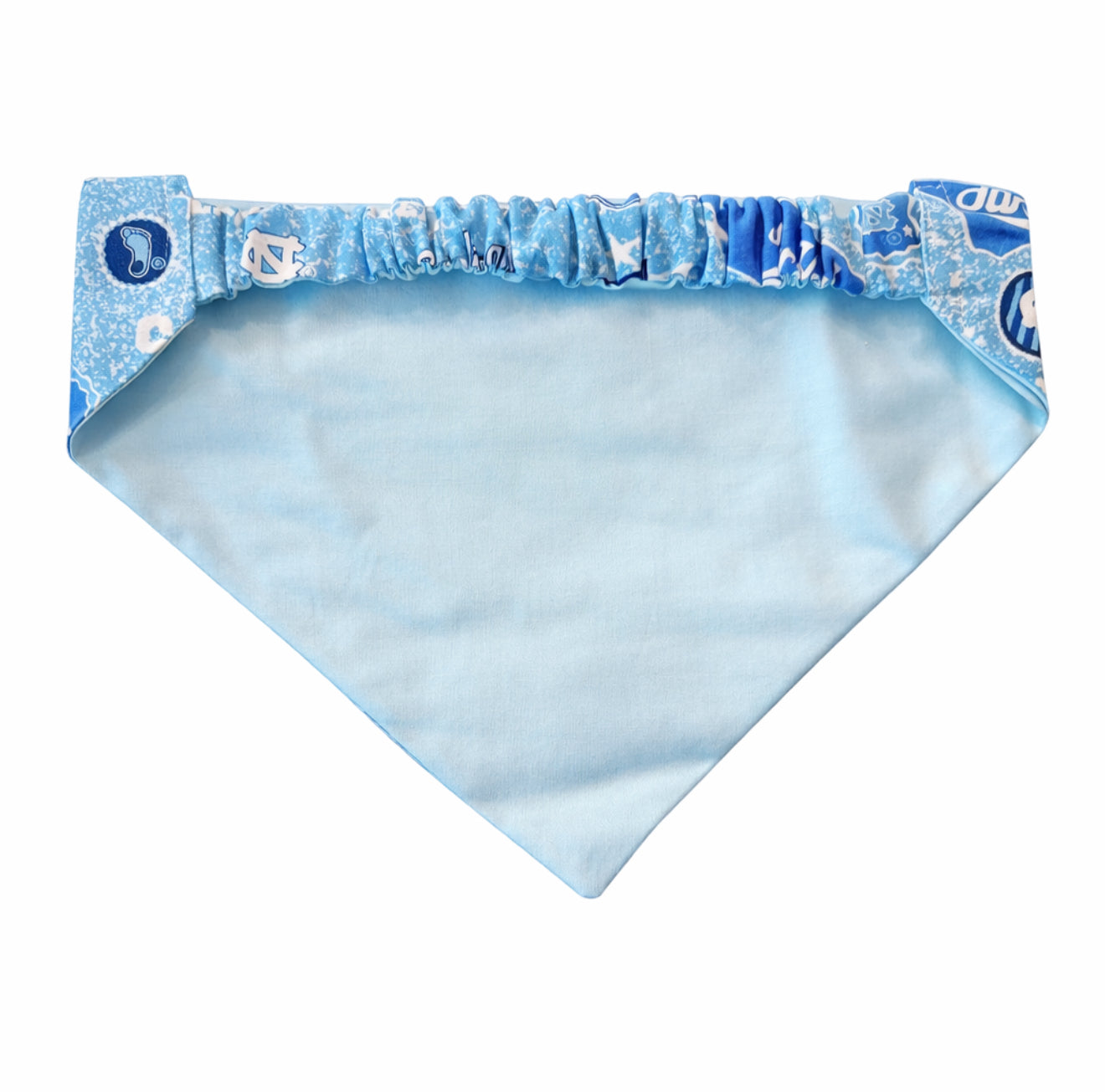 University of North Carolina Dog Bandana With Scrunchy Elastic Collar